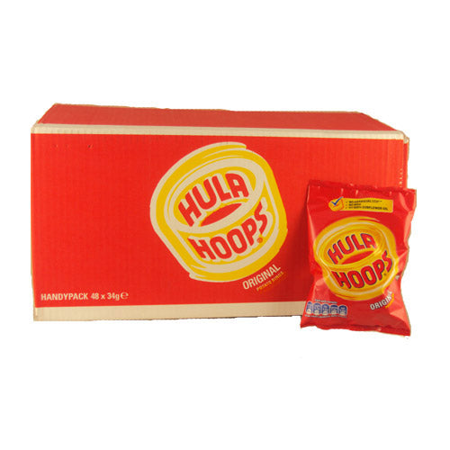 Hula Hoops Cheese & Onion 34g