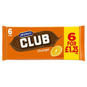 Mcvities Club Orange 132g