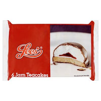 Lees Jam Teacakes 132g