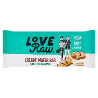 Vegan - Love Raw Salted Caramel Cream Wafer 45g