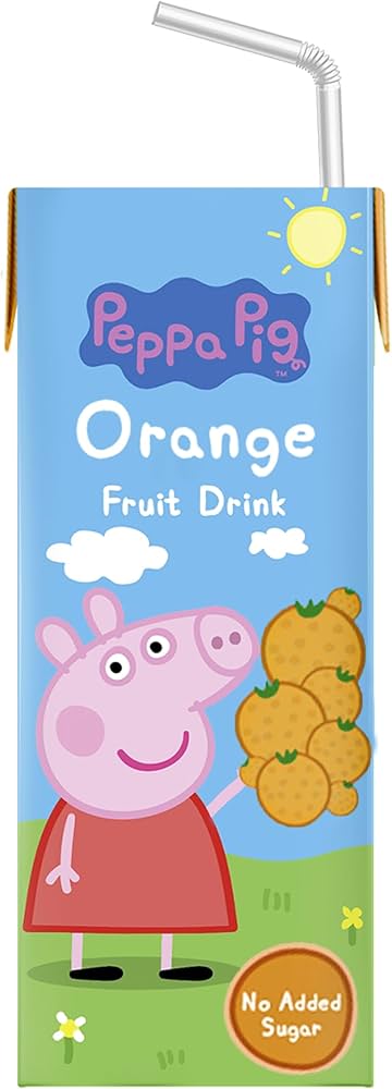 Peppa Pig Orange Fruit Drink 200ml - SPECIAL