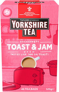 Yorkshire Tea Toast & Jam 125g - CLEARANCE