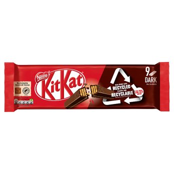 Kit Kat 2 Finger Chocolate Dark Biscuits Multipack 9pk