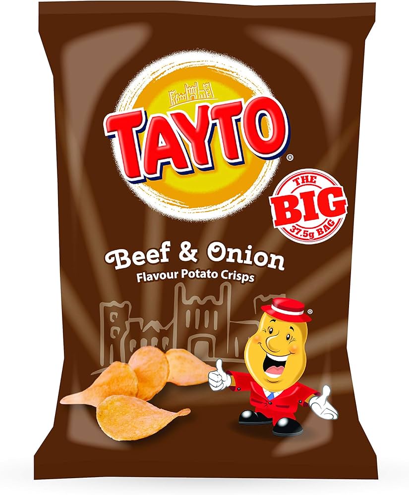 Tayto Beef & Onion 37.5g - CLEARANCE