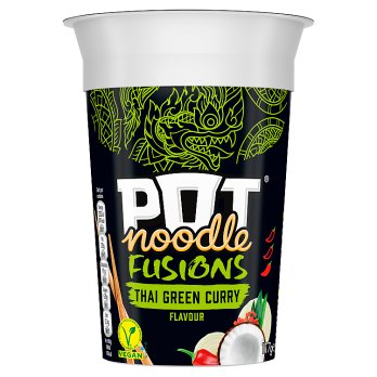 Pot Noodle Fusion Thai Green Curry 100g