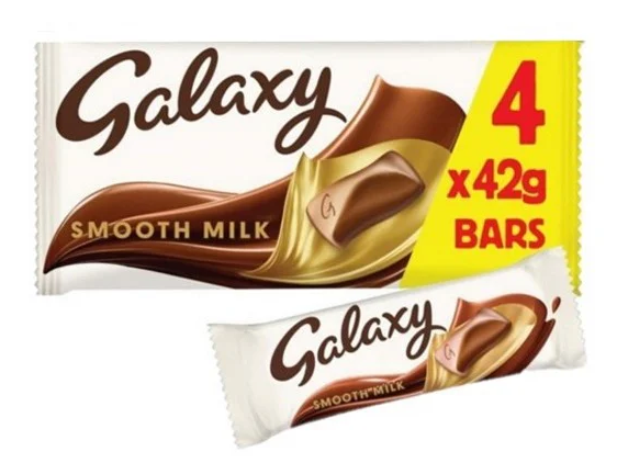 Galaxy Milk Bar Standard 4PK