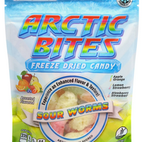 Freeze Dried Sweets - Sour Worms 57g