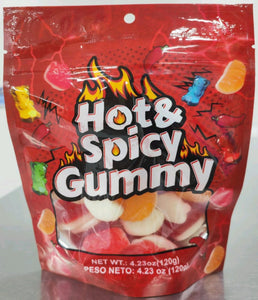 Hot & Spicy Gummy Sweets 120g