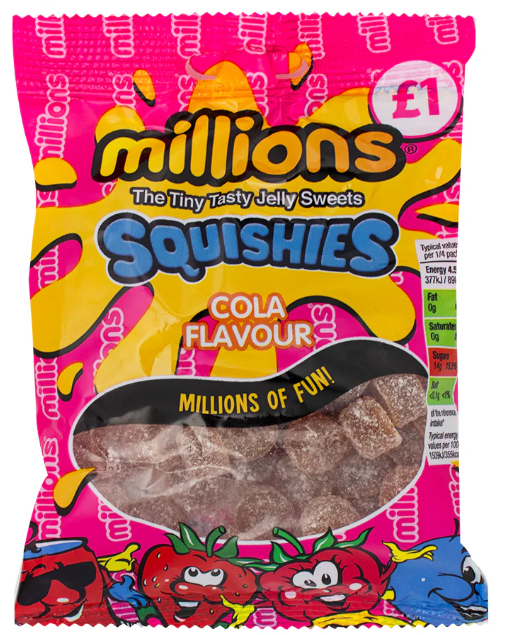 Millions Squishies Cola 120g