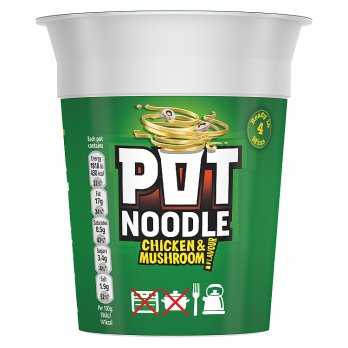 British Grocery - Pot Noodle Chicken Mushroom